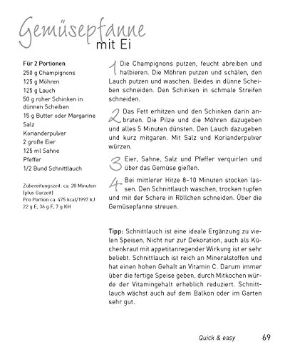 Für Studenten (Minikochbuch): Preiswert, einfach