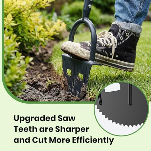 DwelSpire Manganese Steel Half Moon Edger