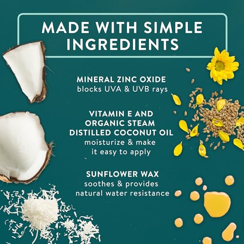 Image of Badger SPF 50 Daily Mineral Sunscreen with Zinc Oxide, 85% Organic, Lightweight & Easy to Apply, No White Cast, Moisturizing, Reef Safe, Vegan, Unscented, 4 fl oz, 2 Pack
