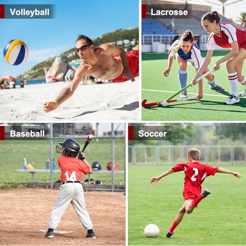 LIANTRAL Volleyball Rebounder Netz, 2,2 x 1,2 m, Volleyball-Trainingsgerät mit Schlagzone für Lacrosse Baseball Sportübungen, verstellbares Volleyballnetz für Hinterhof, drinnen und draußen, Schwarz