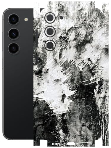 Image of AtOdds - Full Body Back Screen Guard Protector Film - Lamination Wrap Skin Sticker Compatible with Samsung Galaxy S23 (5G) | Scratchproof Matte Finish (Messed)