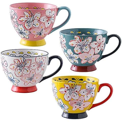 superyes Niedliche Kaffeetassen-Set, 4 Stück Cover