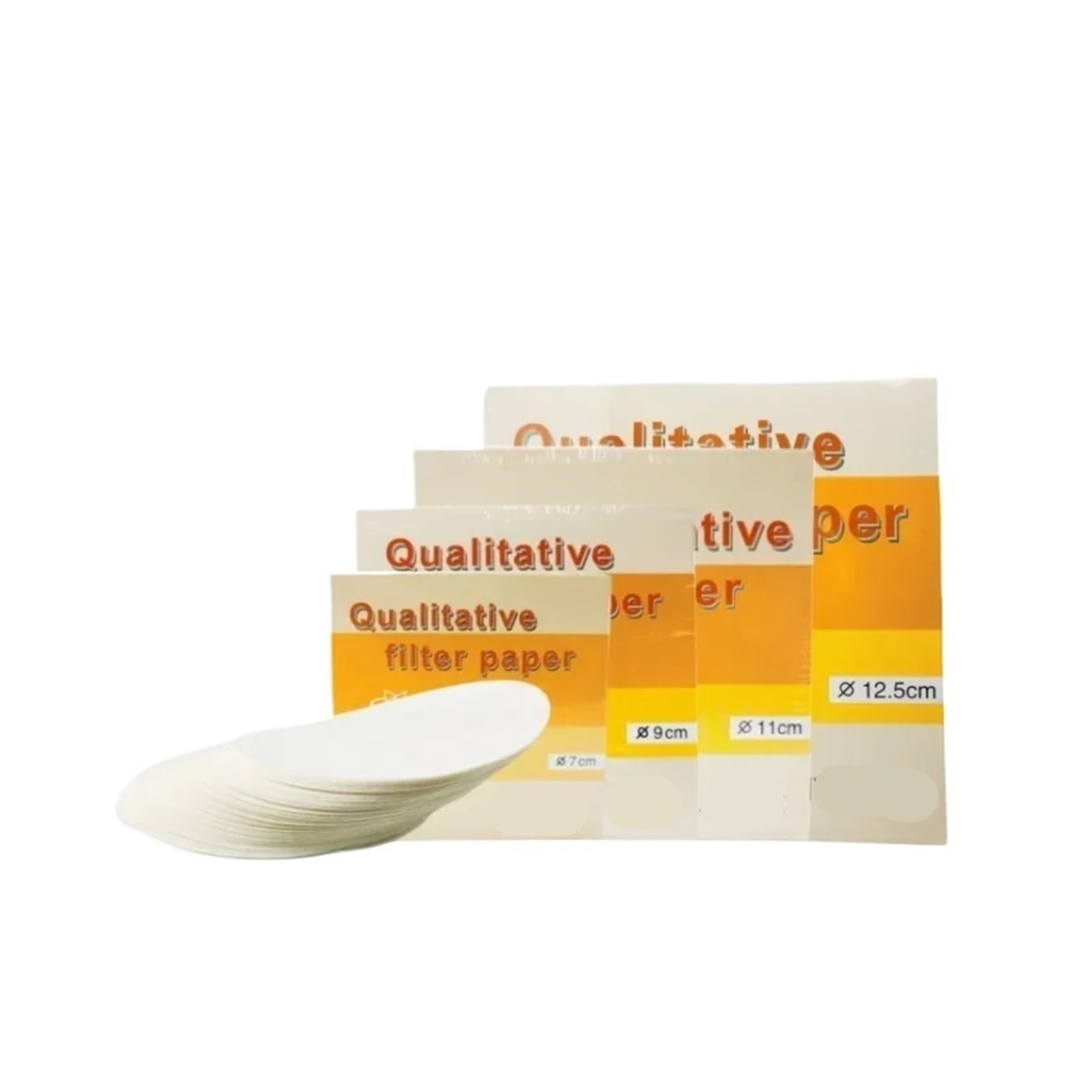 Papel de filtro cuantitativo Papel de filtro circular cualitativo for detección de aceite. Diámetro disponible: 7, 9, 11 y 12 cm.(11cm 101)