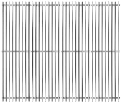 Shengyongh SS65051(4-Pack) 19 3/4" Stainless Steell Grates Replacement for Chargriller 2121, 2123, 2222, 2828, 3001, 3008, 3030, 3072, 3232, 3725, 4000, 4001, 4008, 4208, 5050, 5072, 5252, 9020