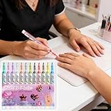 Zoom IMG-2 qidures pennarelli per unghie 12 Zoom IMG-2 qidures pennarelli per unghie 12