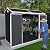 Wekuku 8x4ft Outdoor Resin Shed with Floor & 2 Windows, Plastic Storage Shed for Patio, Lockable Door-Holds Tools, Bikes, Trash Cans, Black (Carbon Black) (1 Doors)