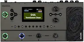 Mooer Pedaleira Multiefeitos GE200 Pro, para Guitarra, USB, Saída XLR Balanceada MIDI In/Out, 286 Presets de Fábrica, Tela LCD 3.5', Impulse Response, Interface de Áudio