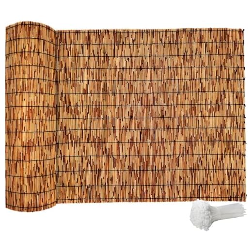 21+ Creative Balcony Privacy Ideas You’ll Love 2 Bamboo Fence,Reed Fencing 4Feet High Bamboo Privacy Screen Outdoor for Patio, Reed Screen for Privacy Garden Backyard Balcony Natural Reed Fencing,4x16FT