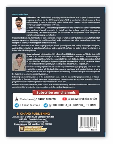 Image of Physical Geography for UPSC 2024-25: An Illustrated Guide and Comprehensive Approach to Physical Geography | IAS UPSC Civil Services Exam 2024 - S Chand Book Edition