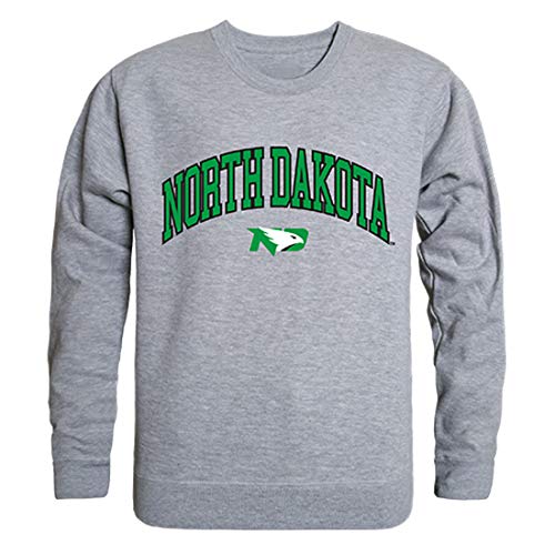 W Republic University of North Dakota Fighting Hawks Campus Crewneck Pullover Sweatshirt Sweate