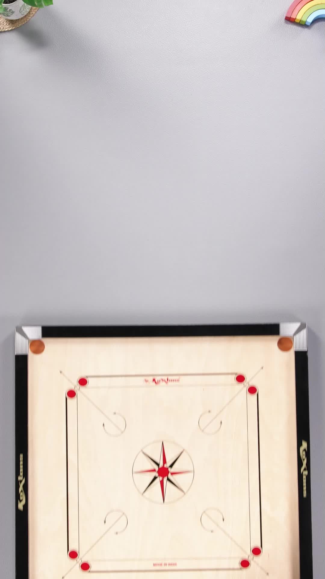 KOXTONS Carrom Board 32 Inch Full Size with 1.5