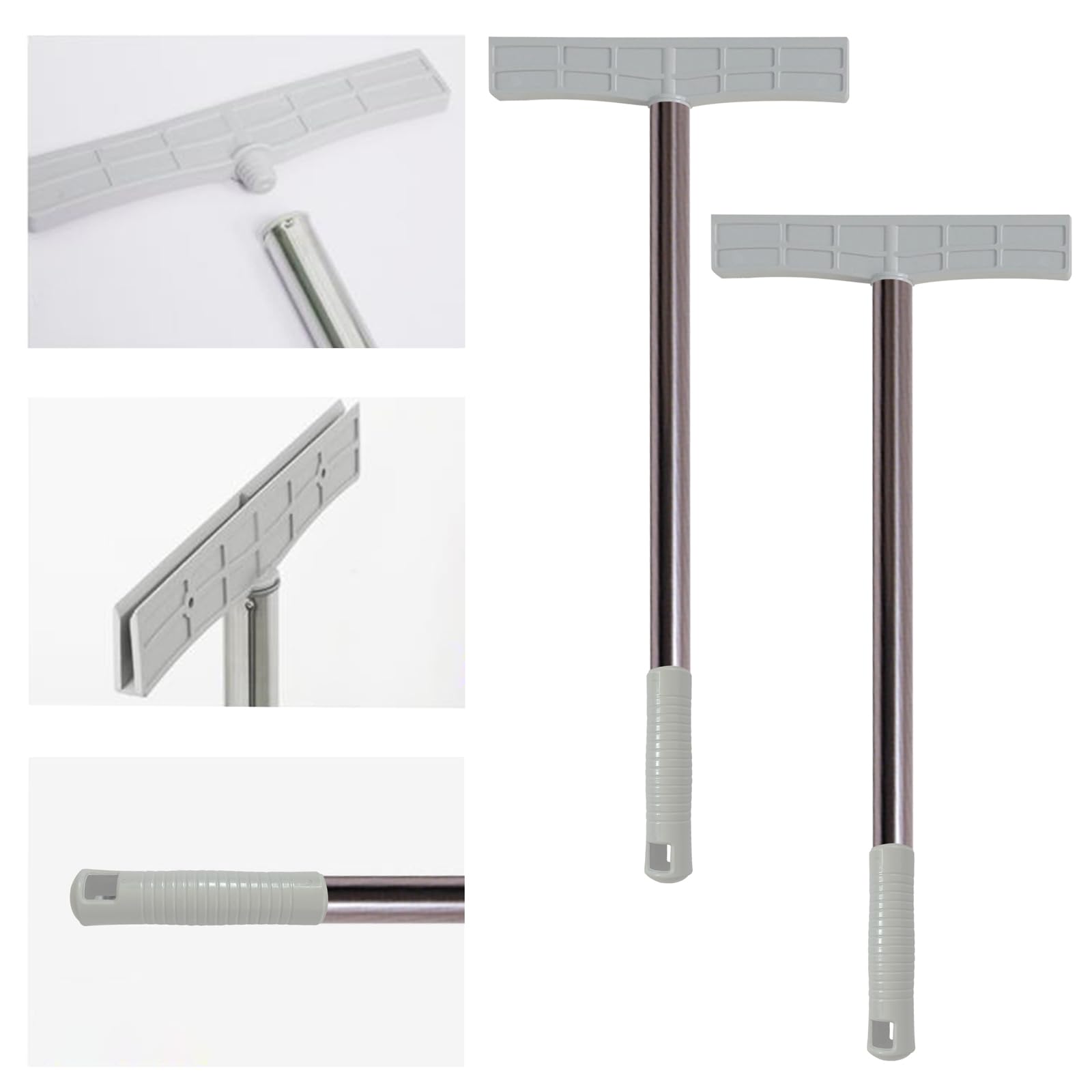 2 piezas Carteles de yarda con estaca de metal para jardín Soporte para carteles Soporte para caña, patio, césped