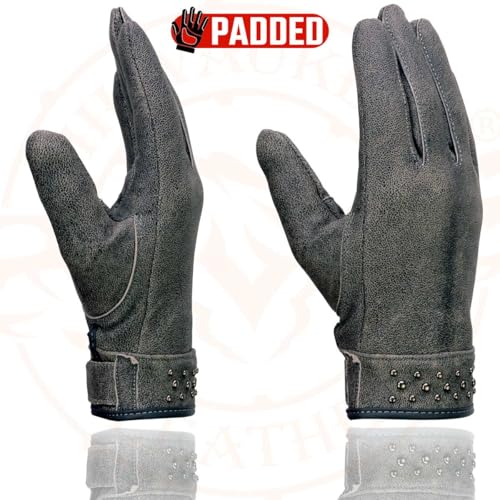 Image of Milwaukee Leather Women's Leather Lightweight Motorcycle Lined Driving Hand Gloves - X-Small