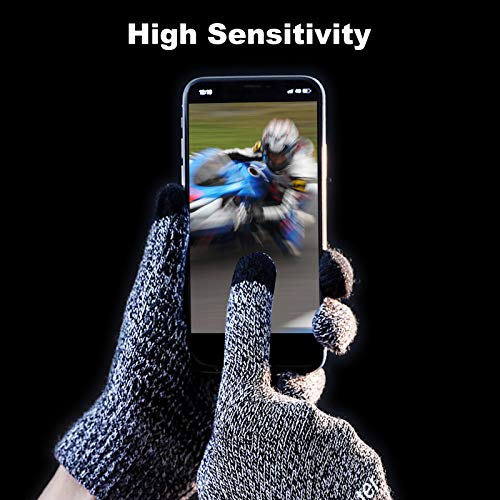 Zwbfu de inverno para homens e mulheres Tela sensível ao toque antiderrapante gel de silicone mangui