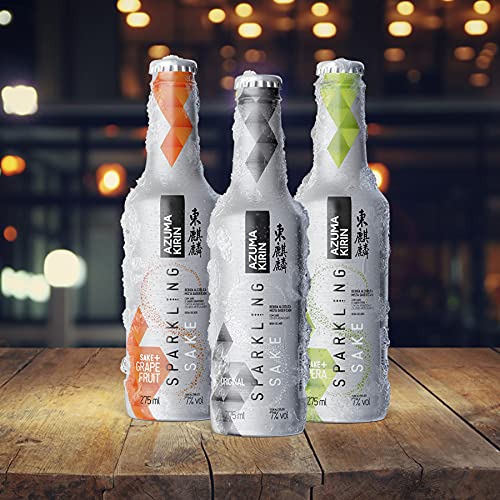 6x Bebida de Saquê Sparkling Original Azuma Kirin 275ml