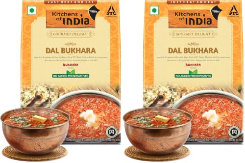 Image of Kitchens of India Dal Bukhara, ITC Ready to Eat Indian Food, Just Heat and Eat, Microwavable, 285gram (Pack of 2)