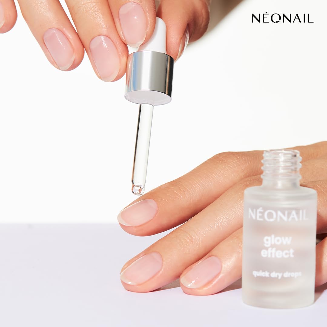 NEONAIL Wysuszacz do lakieru klasycznego – Glow Effect Quick Dry Drops 6,5 ml