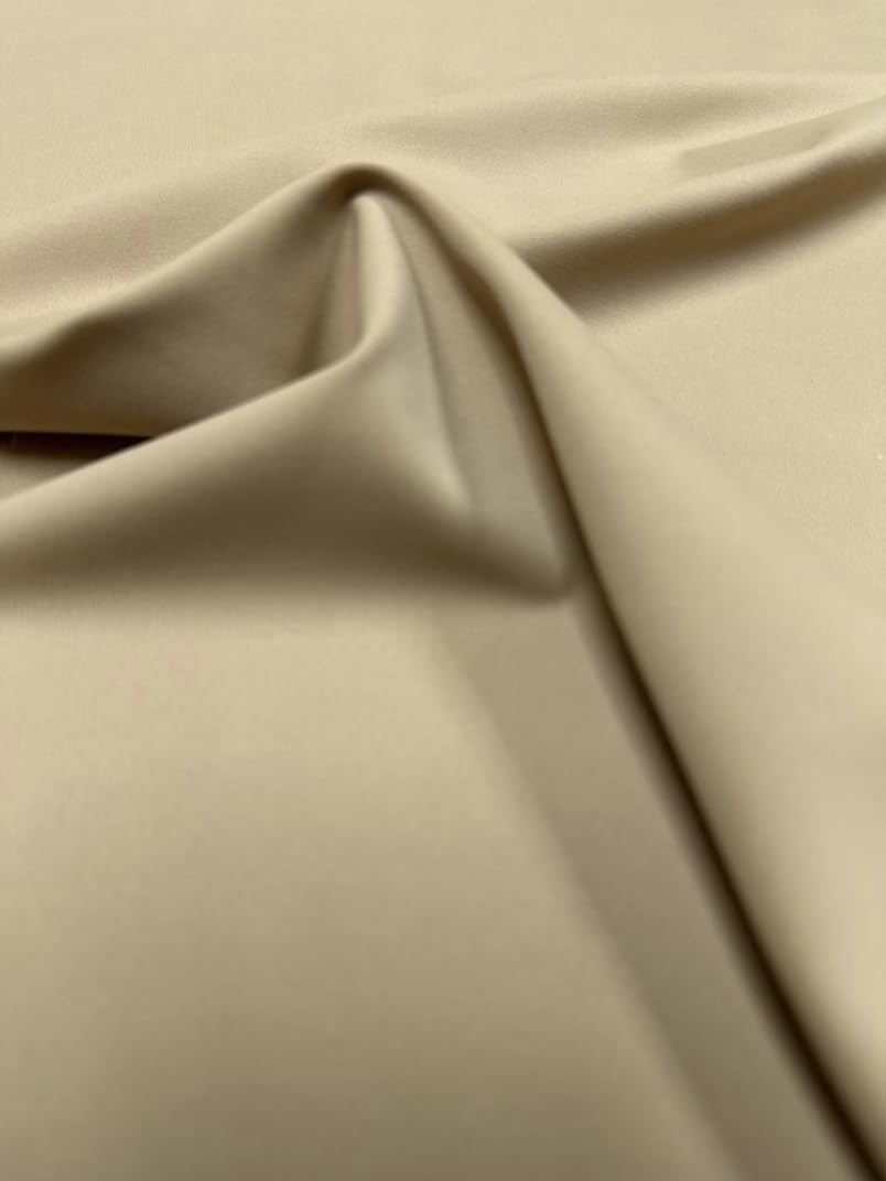 4-Way Stretch Nylon Spandex Matte Full Dull Tricot Fabric - Ideal for Sportswear Activewear Swimwear More - 82