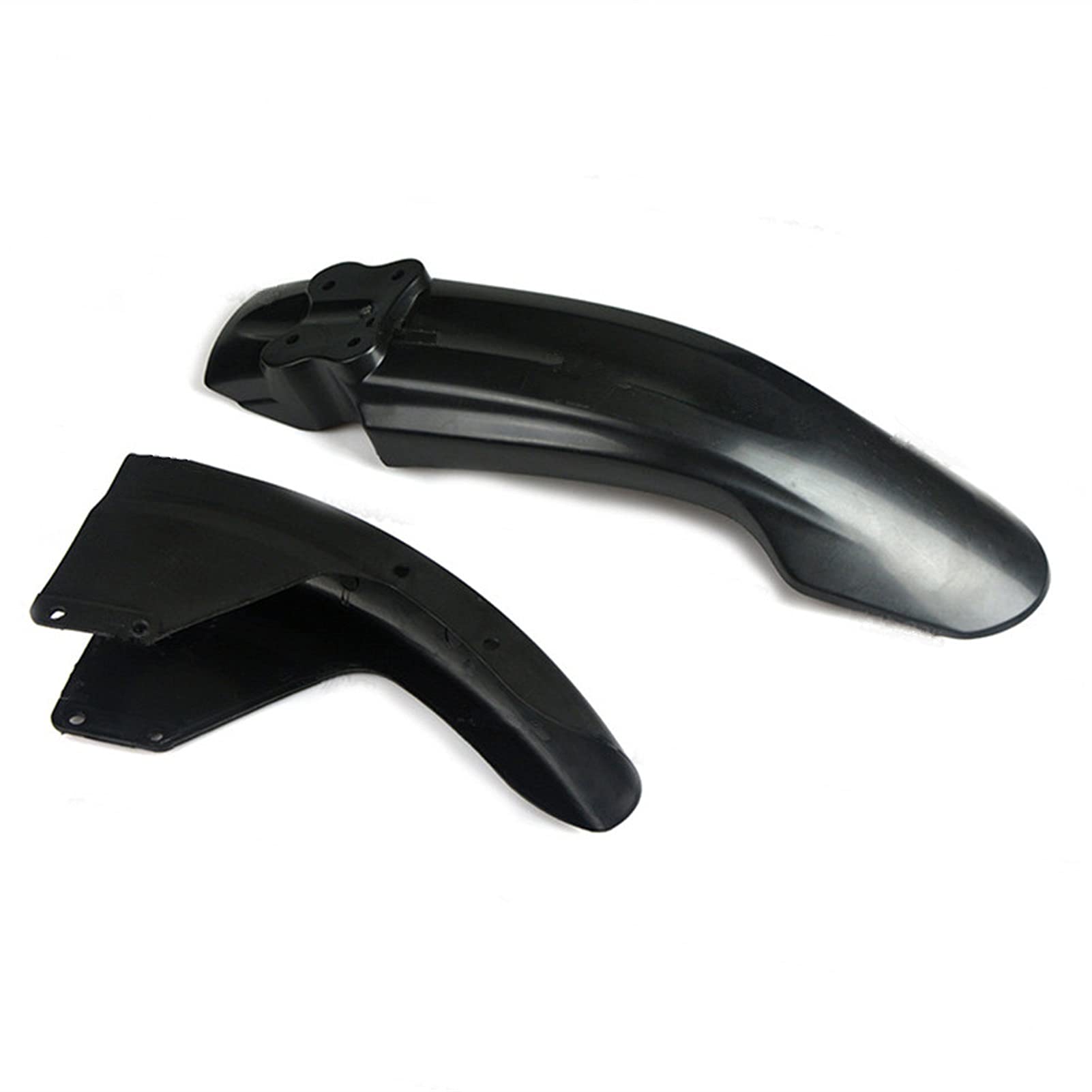 Moto Anteriore Mud Parafango Proteggi Copertura Completa per YBR125 YBR125G YBR 125 Dirt Bike Guard Parafango Set Guardia(Nero)