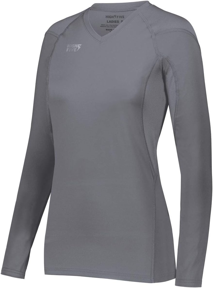 High Five Sportswear Girls' 342213, Graphite, Small