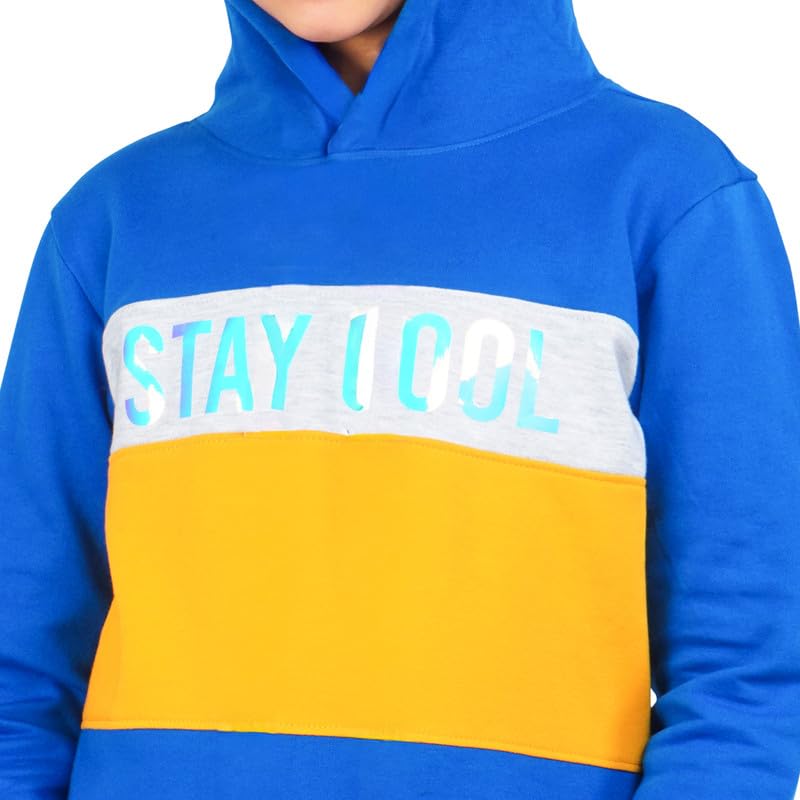 Image of Real Basics Girls Cotton Hooded Sweatshirt (Pack of 1)