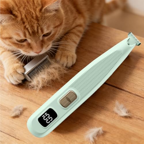 Tondeuse pour chien à 2 vitesses avec écran LCD et batterie autonome - 3