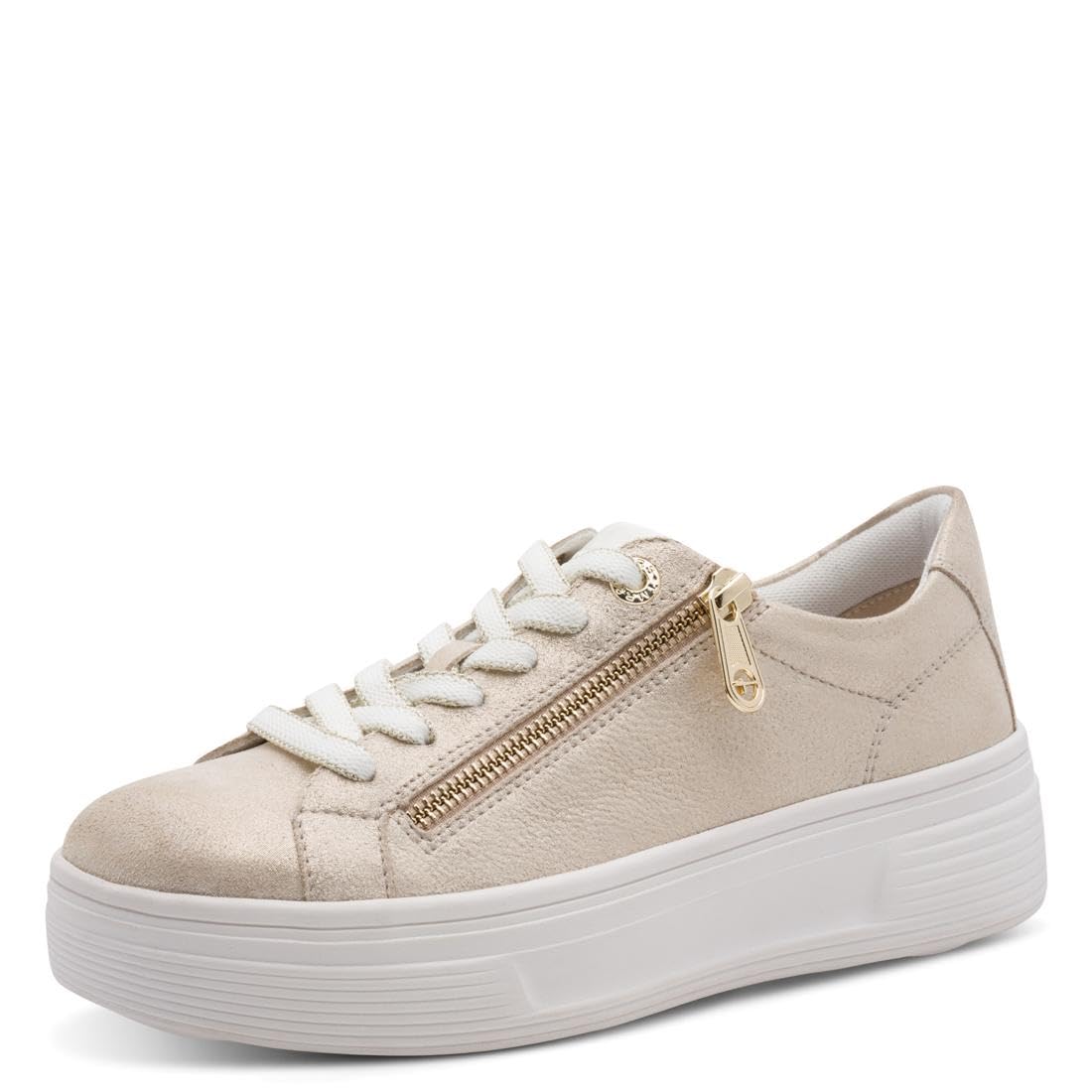 Tamaris Comfort Women's Low 8-83726-44 Trainers, Beige Glam, 36 EU
