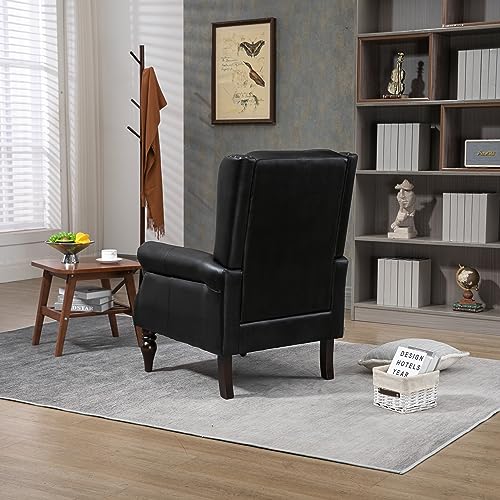 Sillón Plegable Acabado Botones Negro miniatura 5