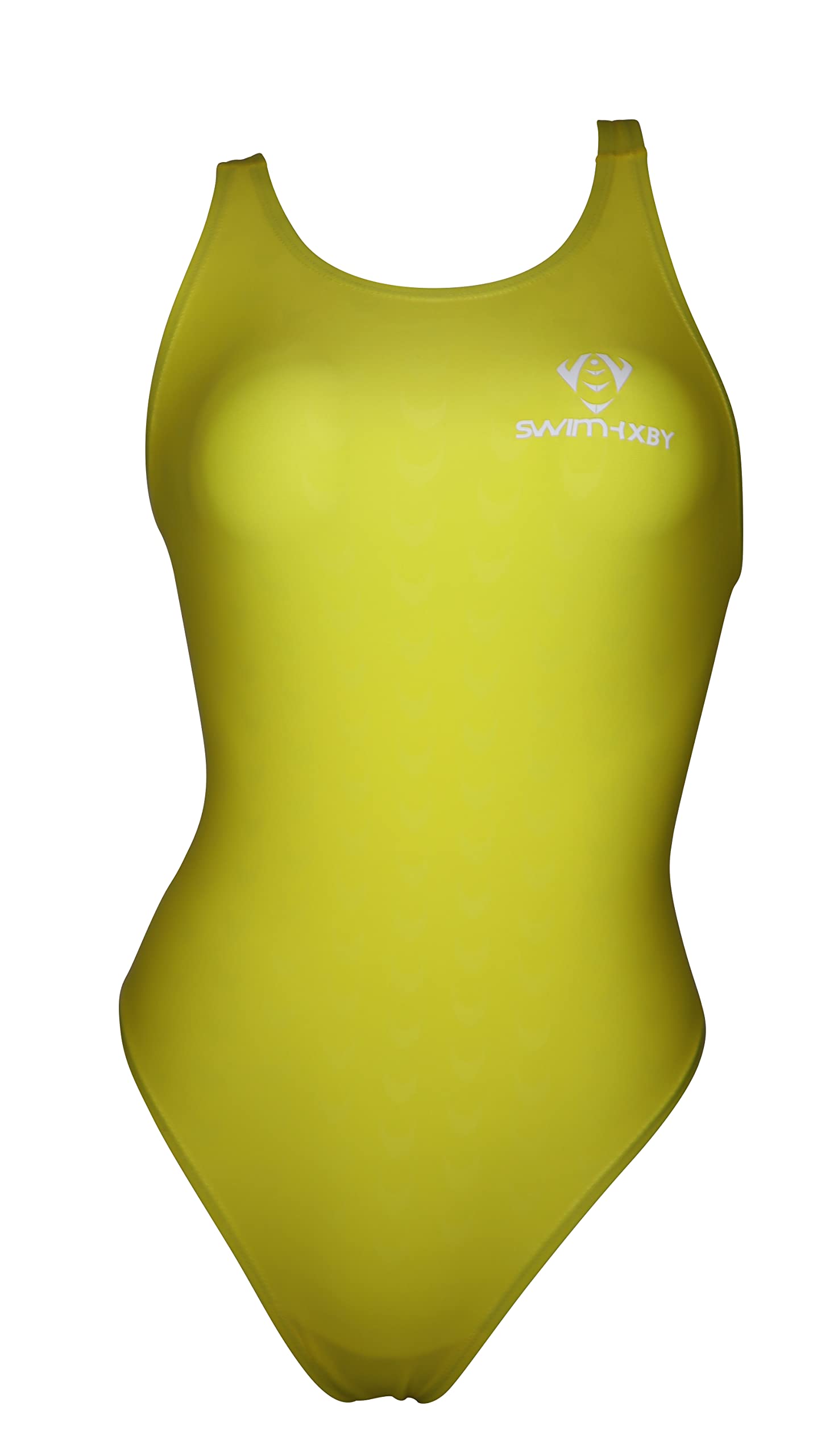 Amazon.co.jp: [SWIMHXBY] 競泳水着 レディース ガールズ 280 黄色 M