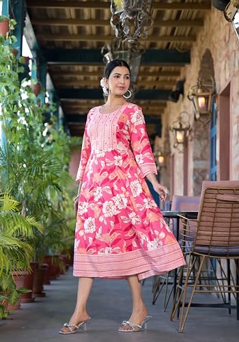Image of MIRCHI FASHION Women's Anarkali Printed Kurti Only