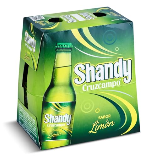 Cruzcampo Shandy Cerveza Limón, 6 x 250ml