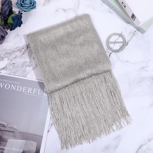 Shawls and Wraps for Evening Dresses, Shawl Wraps for Women Sparkling Metallic Shawls and Wraps with Buckle for Evening Dresses Party Wedding Formal Dresses3