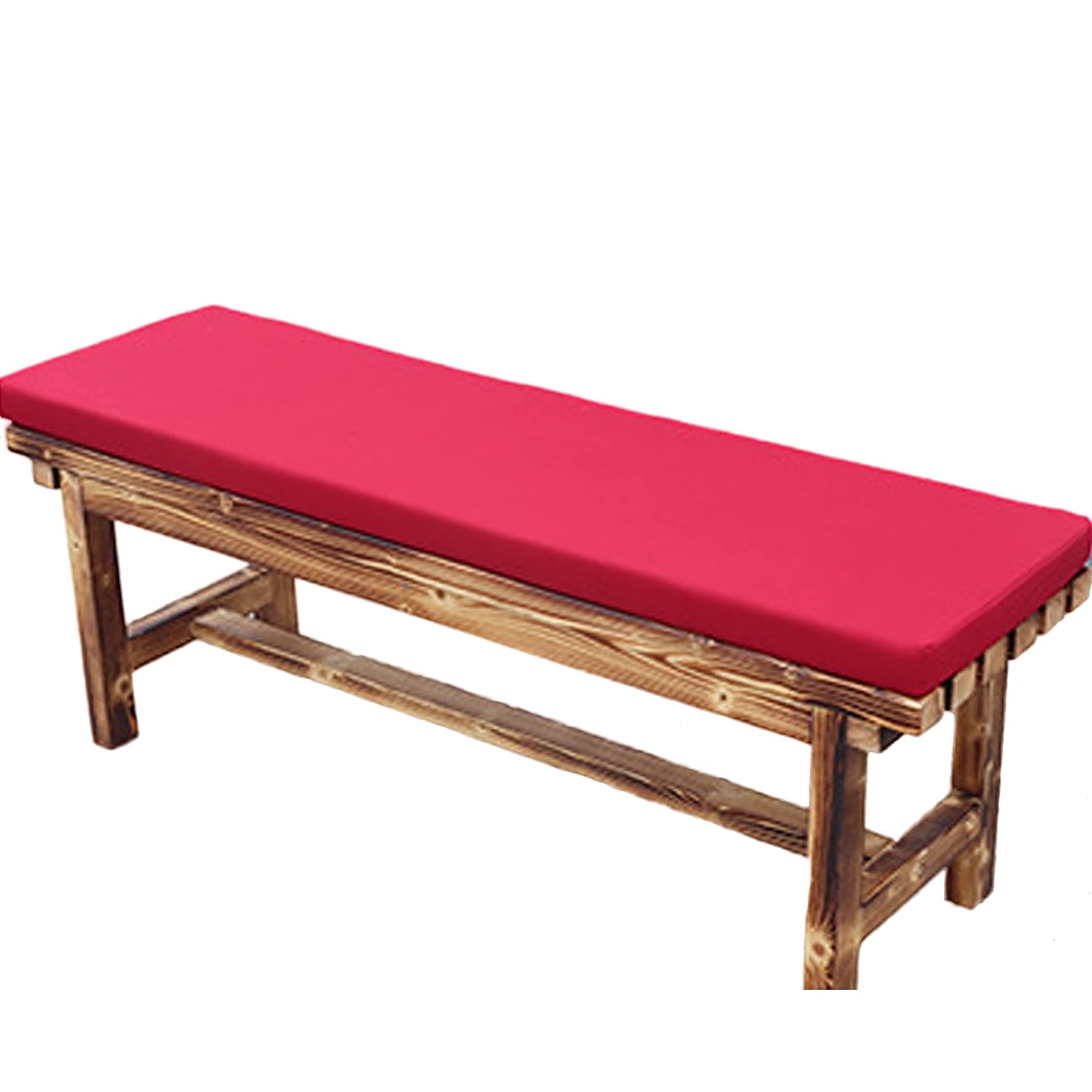 Coussins pour banc lavables de 190x45cm avec fermeture éclair pour terrasse