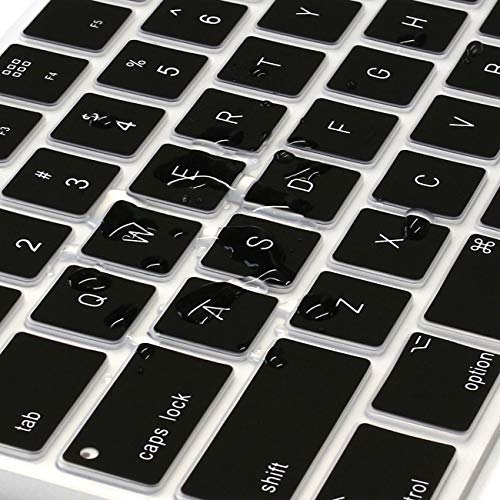 Proelife Ultra Thin Silicone Keyboard Cover Protector For 2019-2017 Apple Imac Magic Keyboard With Numeric Keypad A1843 Full Size Wireless Bluetooth Numeric Keyboard, Us Enter (Black) #TOP5