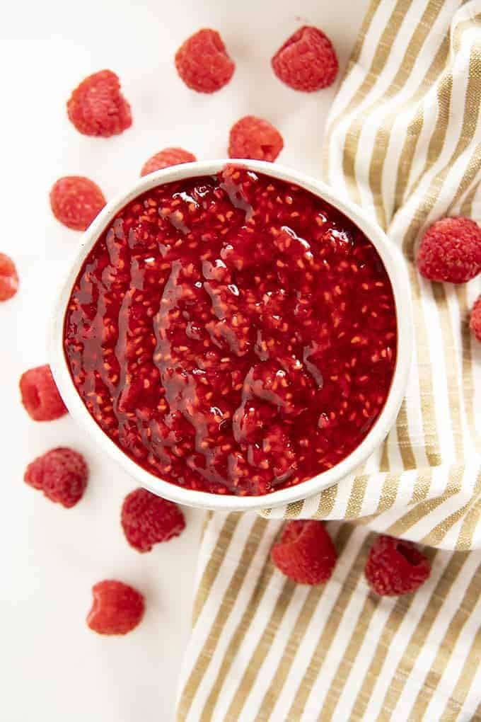 Puré de Frambuesa Premium, 1 kg, Sorbete, Postre, Frambuesa - Puré de Frutas, Pulpa