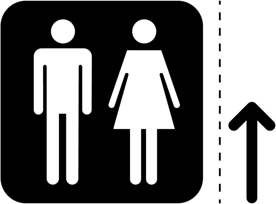Amazon Co Jp 男女トイレ案内マーク 矢印付き のカッティングステッカー シール 光沢タイプ 防水 耐水 屋外耐候3 4年 クリックポストにて発送 黒 50 文房具 オフィス用品 Amazon Co Jp 男女トイレ案内マーク 矢印付き のカッティングステッカー シール 光沢タイプ 防水 耐水 屋外耐候3 4年 クリックポストにて発送 黒 50 文房具 オフィス用品