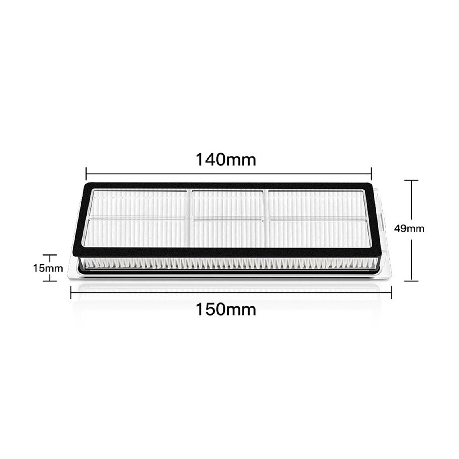 Cepillo Lateral Principal aspiradora, Compatible with Xiaomi, Mi Robot Vacuum Mop 2 STYTJ03ZHM, Filtro, paño de mopa, Piezas de Repuesto Robot cepillos y Filtro de aspiradora(7PCS)
