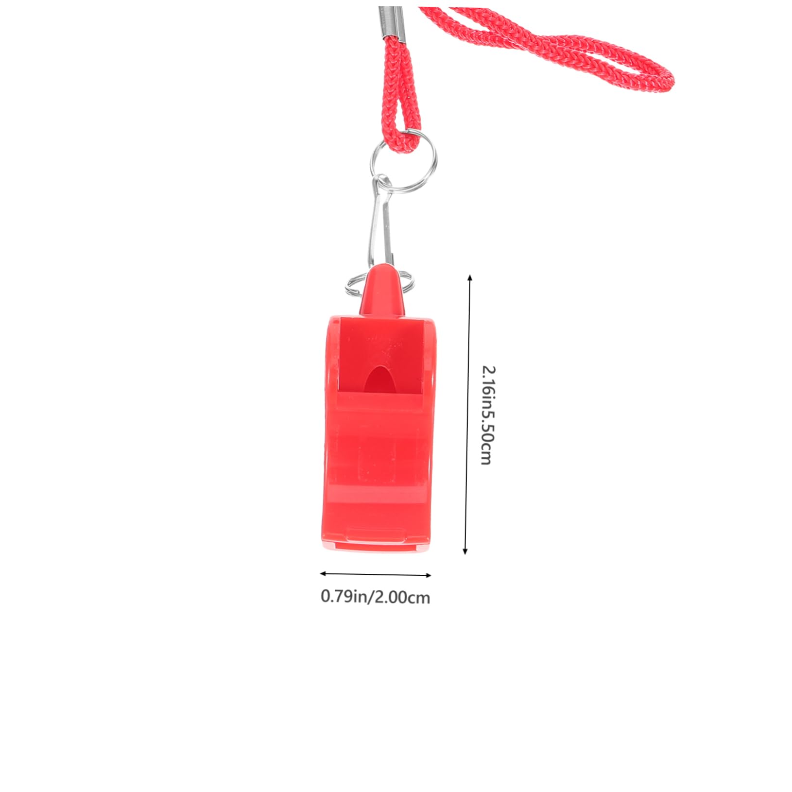 KICHOUSE 3Pcs Whistle Emergency Whistle for Outdoor Activities Keychain Pendant for Lifeguards Survival and Sports