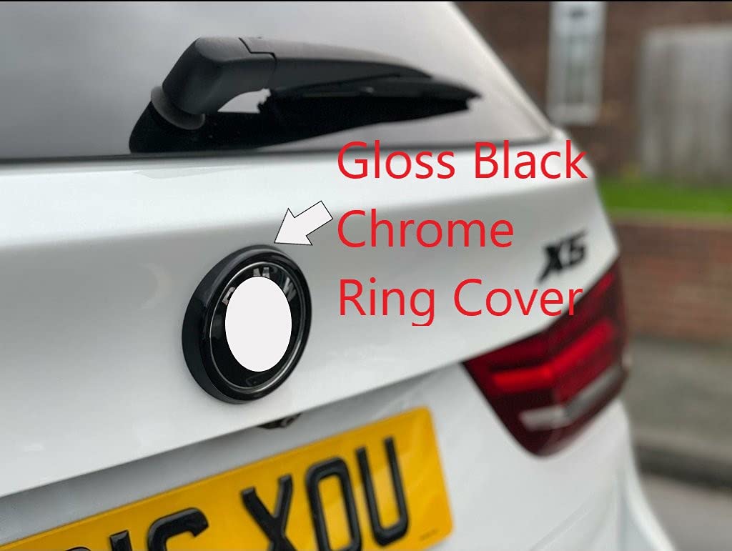 PMC X5 Rear Badge Surround Gloss Black Ring Cover F15 X6 F16 X5M