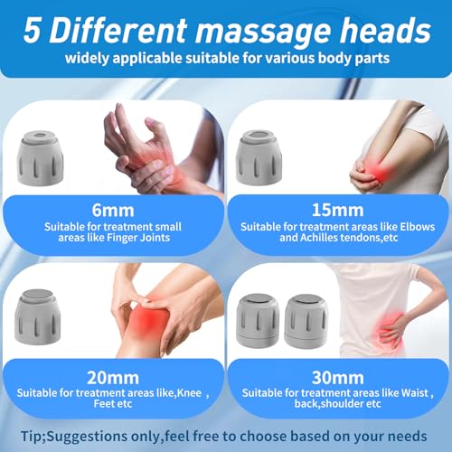 Image of Shockwave Therapy Machine for Joint and Muscle Pain Relief, FSA /HSA Eligible Shockwave Therapy for Back, Leg, Elbow, Shoulder Non-Invasive ESW T Shock Wave Therapy Device