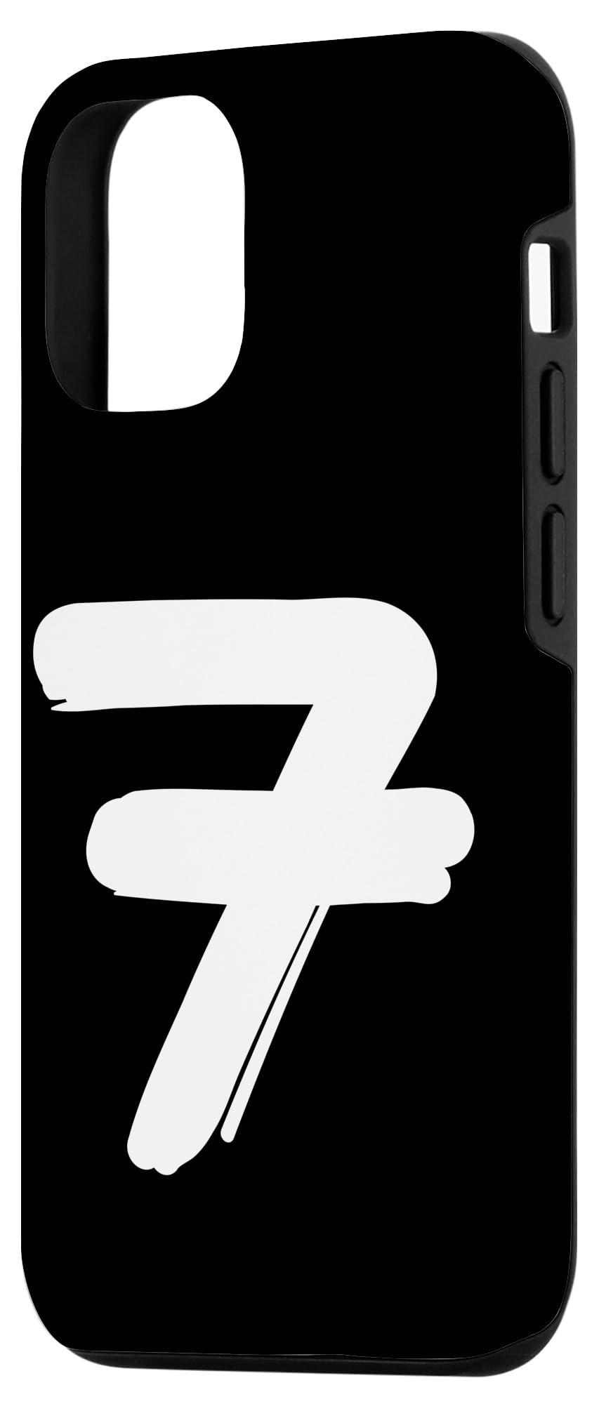 Amazon.co.jp: iPhone 14 数字7インチホワイト大太字手描きフォント