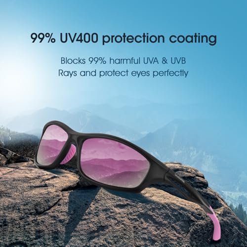Image of Duduma Polarized Sports Sunglasses for Men Women Running Cycling Fishing Golf Driving Shades Sun Glasses Tr90