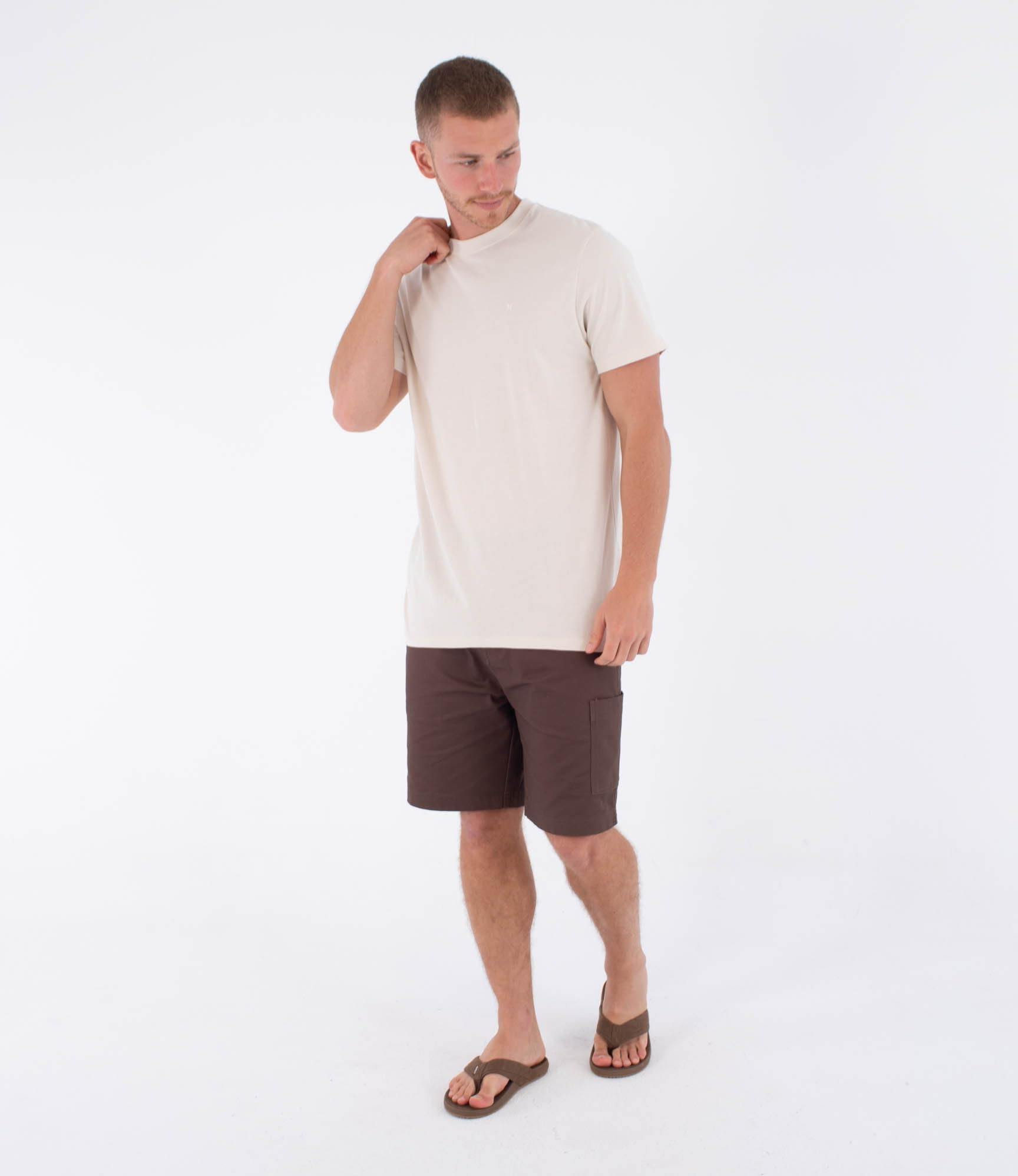Hurley T-Shirt Short Sleeve Men - Low Tide Pocket T-Shirt Uomo