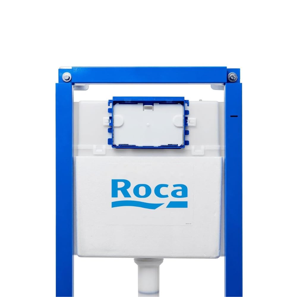 Pack WC Edificio Soporte ECO 2L Swiss Aqua Technologies + WC colgante Roca con tapa SoftClose + placa cromada (ROROGAWR02-FR)