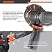 Amoladora Angular 900W, TACKLIFE Herramienta de 125 mm y 12000 RPM con...