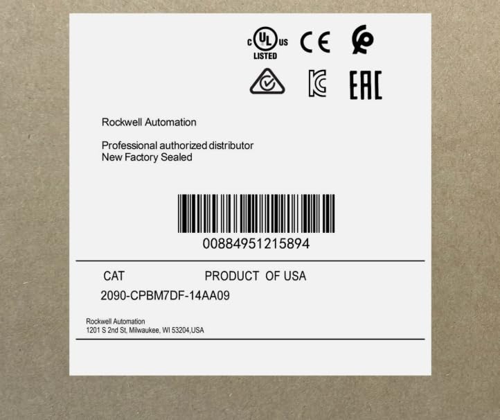 New 2090-CPBM7DF-14AA09 Motor Power/Brake Cable 2090-CPBM7DF-14AA09