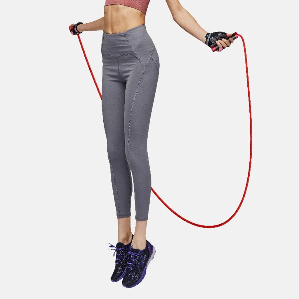 Corda per Saltare per Allenamento Speed Jump Rope Cuscinetto A Sfera Manico In Metallo Sport Indoor Saltare Attrezzature Per Il Fitness Allenamenti Fitness