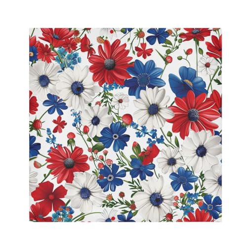 Servilletas de tela multicolor 20x20 pulgadas set x6 miniatura 1