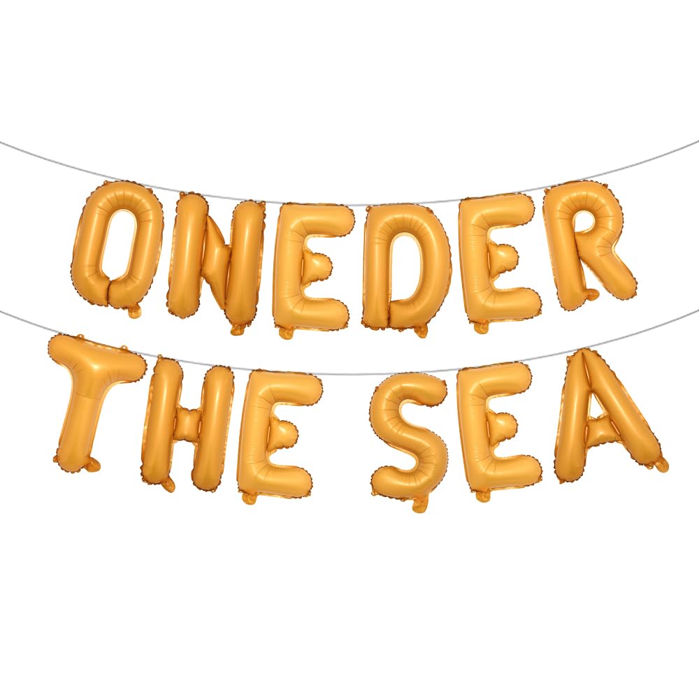 Oneder The Sea First Birthday Decoration Oneder The Sea Party Favors Under The Sea Mermaid Party Backdrop Party Supplies Favors Balloon 1st Birthday