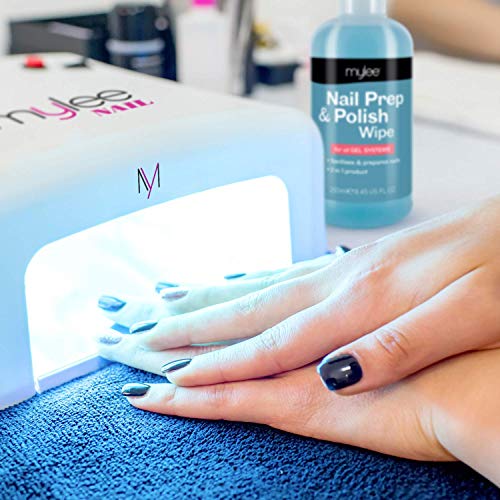Mylee Prep + Wipe Gel Nagellack-Rückstandsreiniger 250 ml, Vorbereitung und Nachsorge, UV-LED-Maniküre-Gel, Mehrzweck zum Desinfizieren von Nagelplatten und zum Entfernen klebriger Schichten – Bild 8